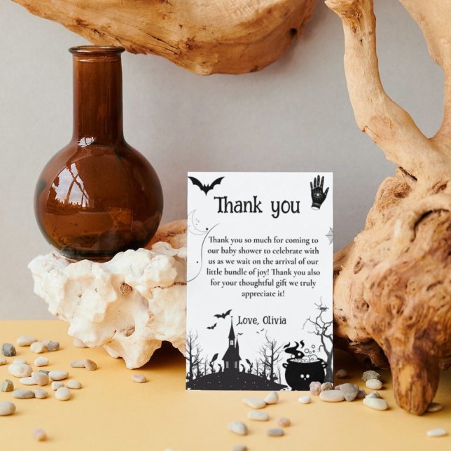 Cartões de agradecimentos de Chá de fraldas do Hal (Criador carregado)