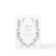 Cartões de agradecimentos de Chá de Jardim Elegant