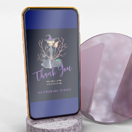 Cartões de agradecimentos de chá de panela de brux