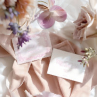 Cartões de agradecimentos de Chá de panela Rosa El