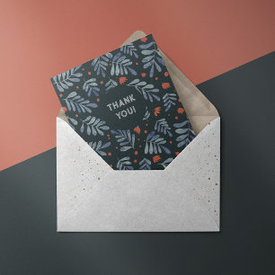 Cartões de agradecimentos de cinzas quic