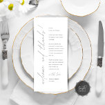 Cartões de agradecimentos de Configuração de Local<br><div class="desc">Este é o cartão editável Moderno, no design de script minimalista, tema de cinza escura, Place Setting Obrigado Cards (bem-vindos e obrigados). Compartilhe o amor e mostre seu apreço aos seus convidados, quando eles sentarem em seu assento e lerem esse obrigado encantador personalizado que você coloca com o cartão de...</div>