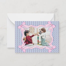 Cartões de agradecimentos de Coquete de Fotografia