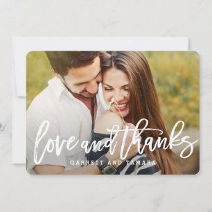 Cartões de agradecimentos de cor EDITÁVEL escova