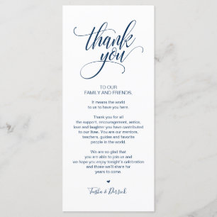 Cartões de agradecimentos de Definição de Elegante