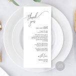 Cartões de agradecimentos de Definição de Local Ja<br><div class="desc">Este é o roteiro romântico moderno, em preto, Place Setting Obrigado Cards. Compartilhe o amor e mostre seu apreço aos seus convidados, quando eles sentarem em seu assento e lerem esse obrigado encantador personalizado que você coloca com o cartão de ajuste. É uma maneira maravilhosa de acabar com a sua...</div>