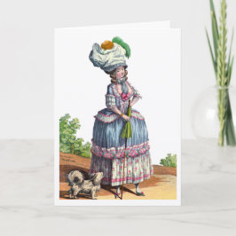Cartões de agradecimentos de Desenho de Moda Franc