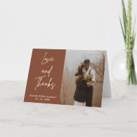 Cartões de agradecimentos de Dobradura de Casament