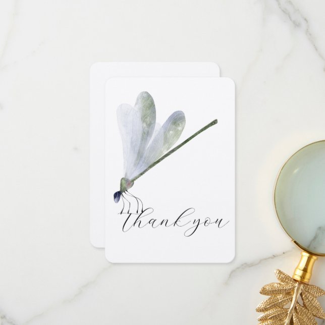 Cartões de agradecimentos de Dragonfly (Frente/Verso In Situ)