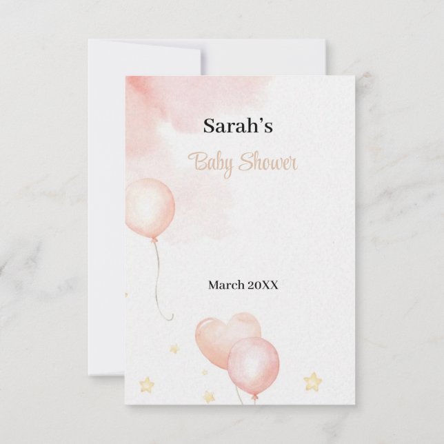 Cartões de agradecimentos de Elefante Rosa (Verso)