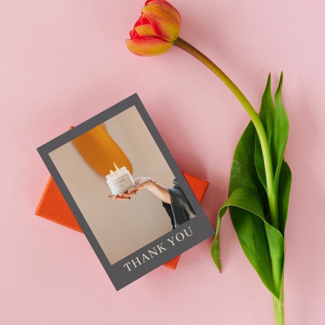 Cartões de agradecimentos de empacotamento de inst (Criador carregado)