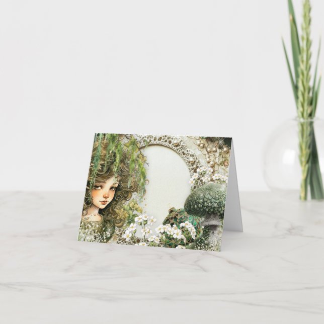 Cartões de agradecimentos de Fairyland Encantado (Frente)