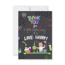 Cartões de agradecimentos de Festa de aniversário 