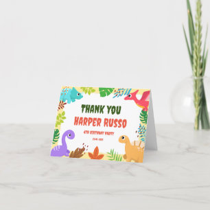 Cartões de agradecimentos de Festa de aniversário