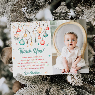 Cartões de agradecimentos de Festa de aniversário