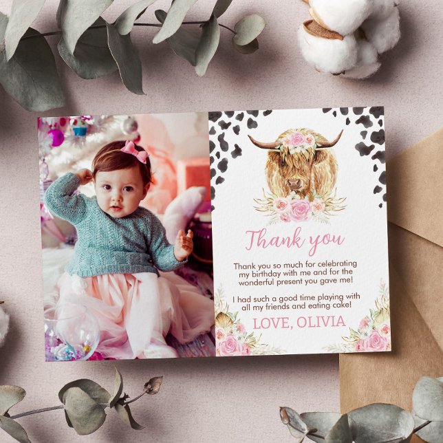 Cartões de agradecimentos de Festa de aniversário  (Criador carregado)