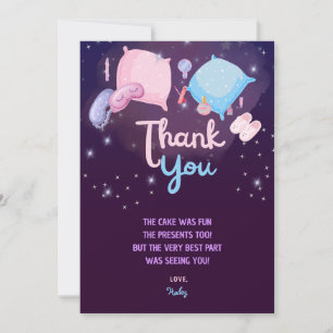 Cartões de agradecimentos de Festa de aniversário