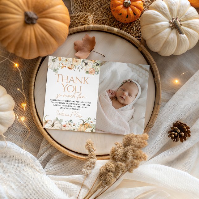 Cartões de agradecimentos de Foto de Aniversário d (Criador carregado)