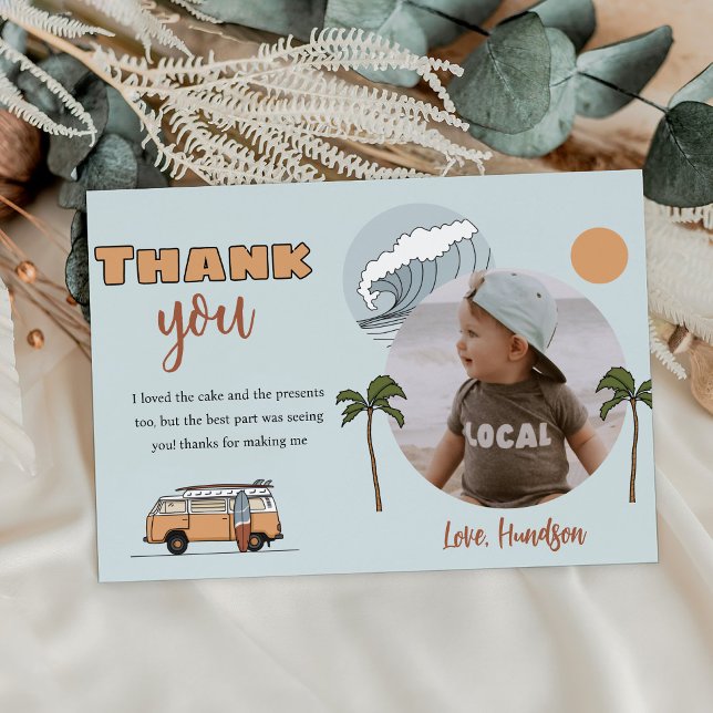 Cartões de agradecimentos de Foto de Aniversário d (Criador carregado)