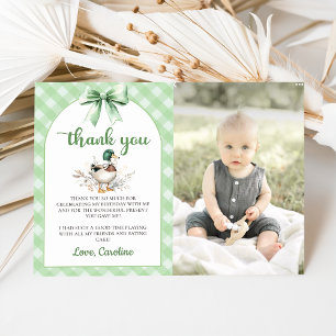 Cartões de agradecimentos de Foto de Aniversário d