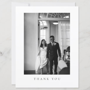 Cartões de agradecimentos de Foto de Casamento For