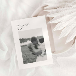 Cartões de agradecimentos de Foto de Casamento Min