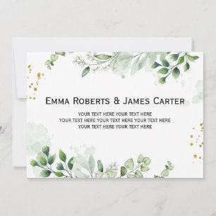 Cartões de agradecimentos de Foto de Casamento Mod