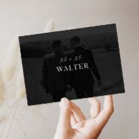 Cartões de agradecimentos de Foto do Sr. & Sr. Wed