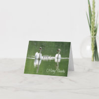 Cartões de agradecimentos de Fotografia da Família