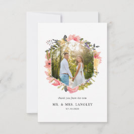 Cartões de agradecimentos de Fotografia de Quadro 