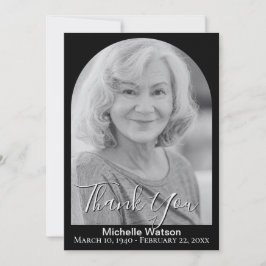 Cartões de agradecimentos de Fotografia do Arch Fu