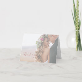 Cartões de agradecimentos de Fotografia Dourada e
