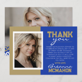 Cartões de agradecimentos de Fotografia para Gradu