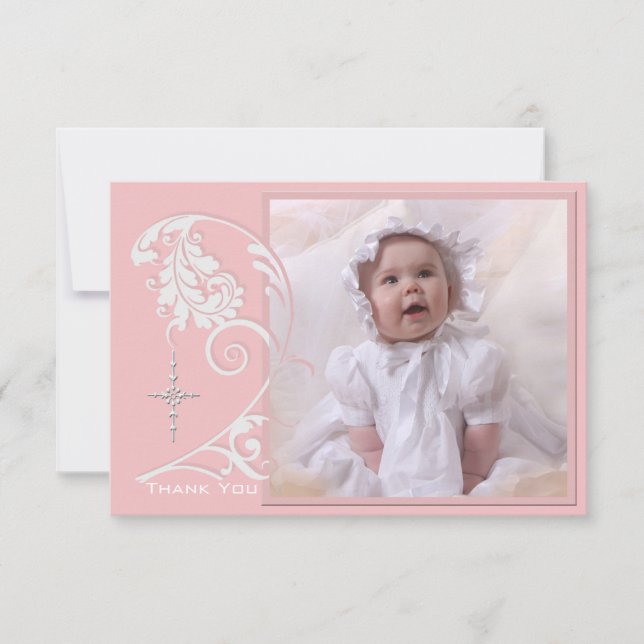 Cartões de agradecimentos de Fotografias Religiosa (Frente)