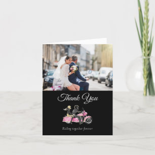Cartões de agradecimentos de Fotos de Casamento B