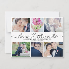 Cartões de agradecimentos de Fotos de Escrevendo d