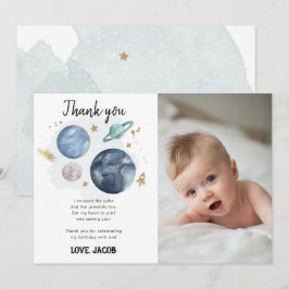 Cartões de agradecimentos de Galáxia de Planetas E