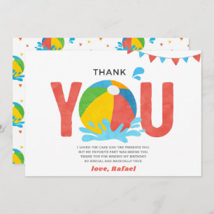 Cartões de agradecimentos de Garota de Aniversário