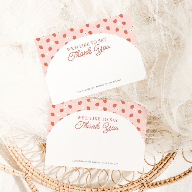 Cartões de agradecimentos de Garotas do primeiro a (Criador carregado)