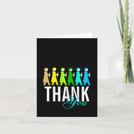 Cartões de agradecimentos de graduação 4