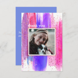 Cartões de agradecimentos de Graduação da Literatu