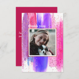 Cartões de agradecimentos de Graduação da Literatu