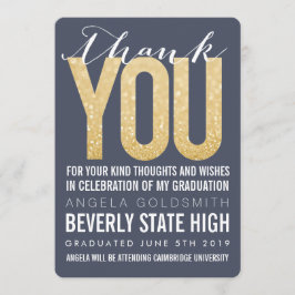 Cartões de agradecimentos de Graduação da Tipograf