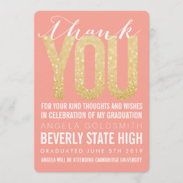 Cartões de agradecimentos de Graduação da Tipograf