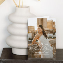 Cartões de agradecimentos de Graduação de Artsy Do