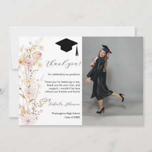 Cartões de agradecimentos de Graduação de Boho Wil