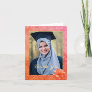 Cartões de agradecimentos de Graduação de Fotos