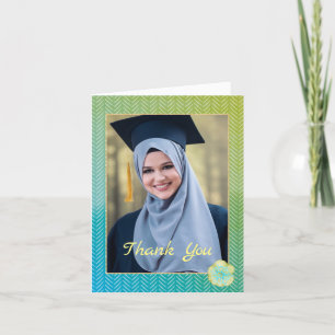 Cartões de agradecimentos de Graduação de Fotos