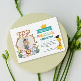 Cartões de agradecimentos de Graduação de Fotos na