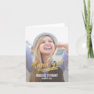 Cartões de agradecimentos de Graduação de Momento 